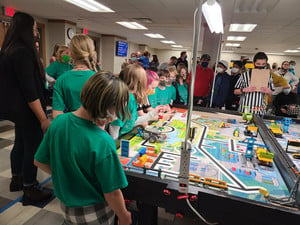 The First Lego League Team, The Brainy Bunch, Rocks First Tournament