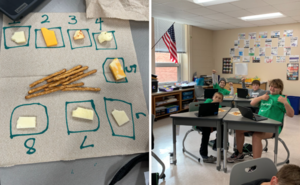 Fourth Grade Taste Tests WI Cheese in Honor of Class Dairy Cow