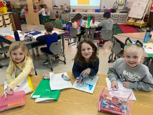First Grade Writing Fiction Stories in Writers Workshop