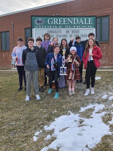 GMS Forensics Team Takes 2nd Place at State Tournament