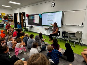 Principal Read Aloud Focuses on Inclusivity Message for Students