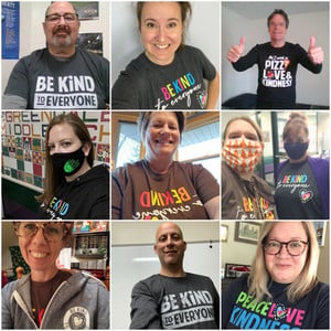 GMS Staff Promote World Kindness Day in a Big Way