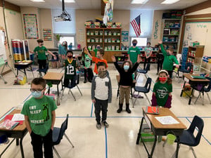 Students Show Their Greendale Pride!
