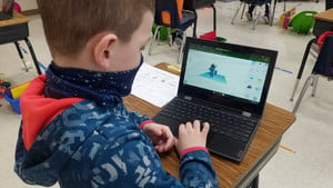 Third Grade Uses Technology to Learn Principles of Coding & CAD
