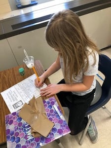 Second Grade Scientists Experiment With Matter