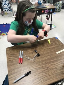 Fourth Graders Build and Program Robots