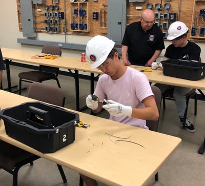 Summer Trades Electrical Classroom