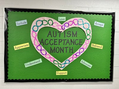 Autism Awareness Month Bulletin Board
