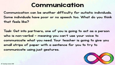 Autism Awareness Month Slide 2