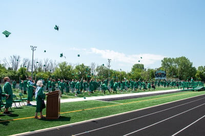 Graduation Hat Toss 2021