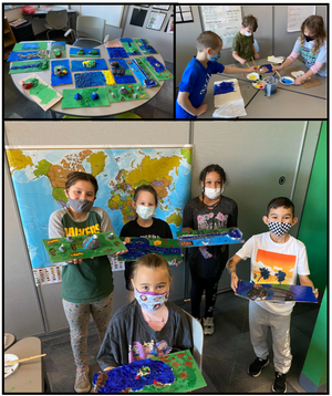 Creating Model Helps Third Graders Explore Landforms