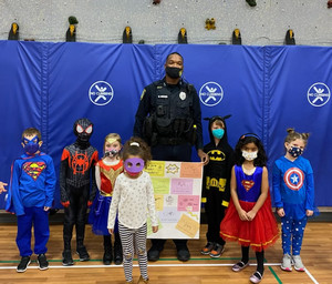 Kindergarten Celebrates Reading Super Powers With a Parade