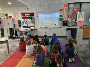 Virtual Meeting Lets 2nd Graders Learn About Robotics from GHS Team