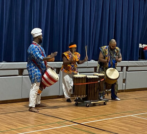 Students Enjoyed Assembly With the African Drum and Dance Group