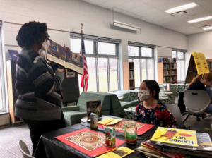 Black History Month Cafe Helps Students "Sample" Books by Black Authors