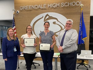 Bridget Brown and Julie Hahm, Kohl Foundation Winners