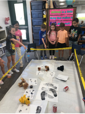 Third Graders Become "Forensic Scientists"
