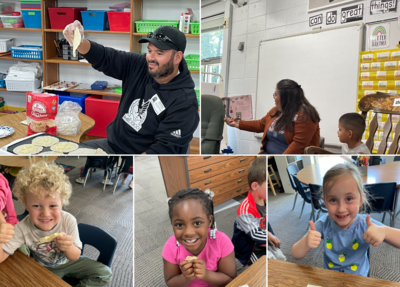 First Graders Learn About Tortillas and Hispanic Heritage