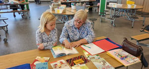 Reading Buddy Volunteers Are Back Working With First Graders