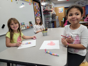 5K Very Hungry Caterpillars Come to Life in Art Class