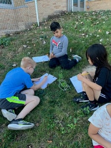 Students Study Highland View's Own Habitat in Science