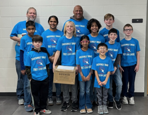 Congrats to "Shockingly Smart" First Lego League Team in First Competition