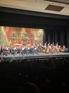 Performances by Choirs and Orchestras Showcase Students' Musical Talents