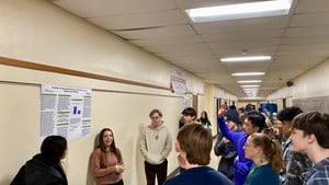 Biomedical Innovations Students Used Experiments to Generate Data for Poster Presentations