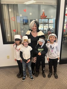 Kindergarteners Celebrate 101 Days of School with Special Dalmation-Themed Activities