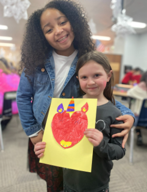 Students' Smiles Are at the Heart of Valentine's Day Celebration