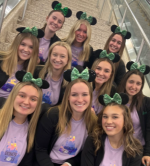 Poms Represent Greendale at Badgerette Disney All-Star Tour in Orlando