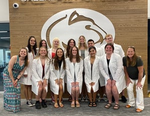 PLTW Biomedical Sciences Students Earn Their White Coats