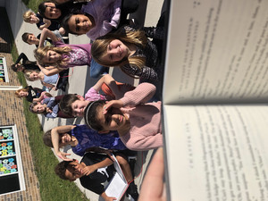 Read-Aloud Time Is Fun Outdoors!