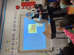 First Graders Learn About Ancient Egypt From Special Guest Speaker