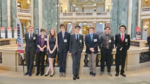GHS Students Go to Madison to Advocate for Robotics Programs Throughout the State