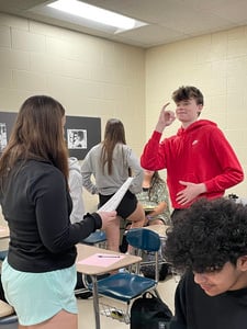 Students Practice Mindfulness While Practicing Spanish Skills