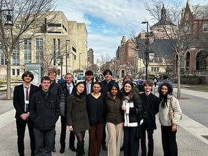 Students Tackle World Issues Debating at Model UN Conference in Madison