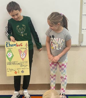 Geometry Lets Third Graders Explore a Different Side of Math