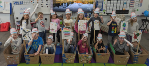 5K Students Make a "Fleet" After Studying About Explorers