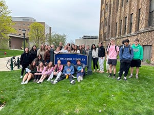 HBS Students Learn on Trip to Marquette University Gross Anatomy Lab