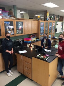 Biology Students Learning By Experimentation