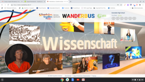 German 3 Students Take Digital Wanderbus Tour