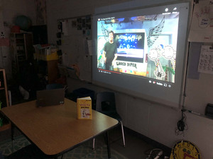 Students Enjoy Jeff Kinney Webcast