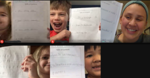 Second Graders Celebrate Their Writing
