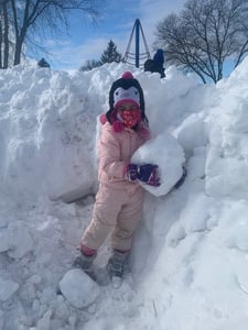 The Joy of Playing in the Snow Remains!