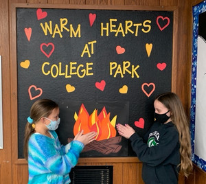 We Have Warm Hearts at College Park!