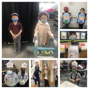 5K and First Grade Celebrate 100 Days of School