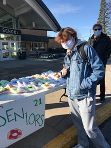 Parents Give Seniors a Treat on "Donut for Our Seniors Day"