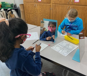 Self-Portraits Help Students Show Everyone Is Welcome